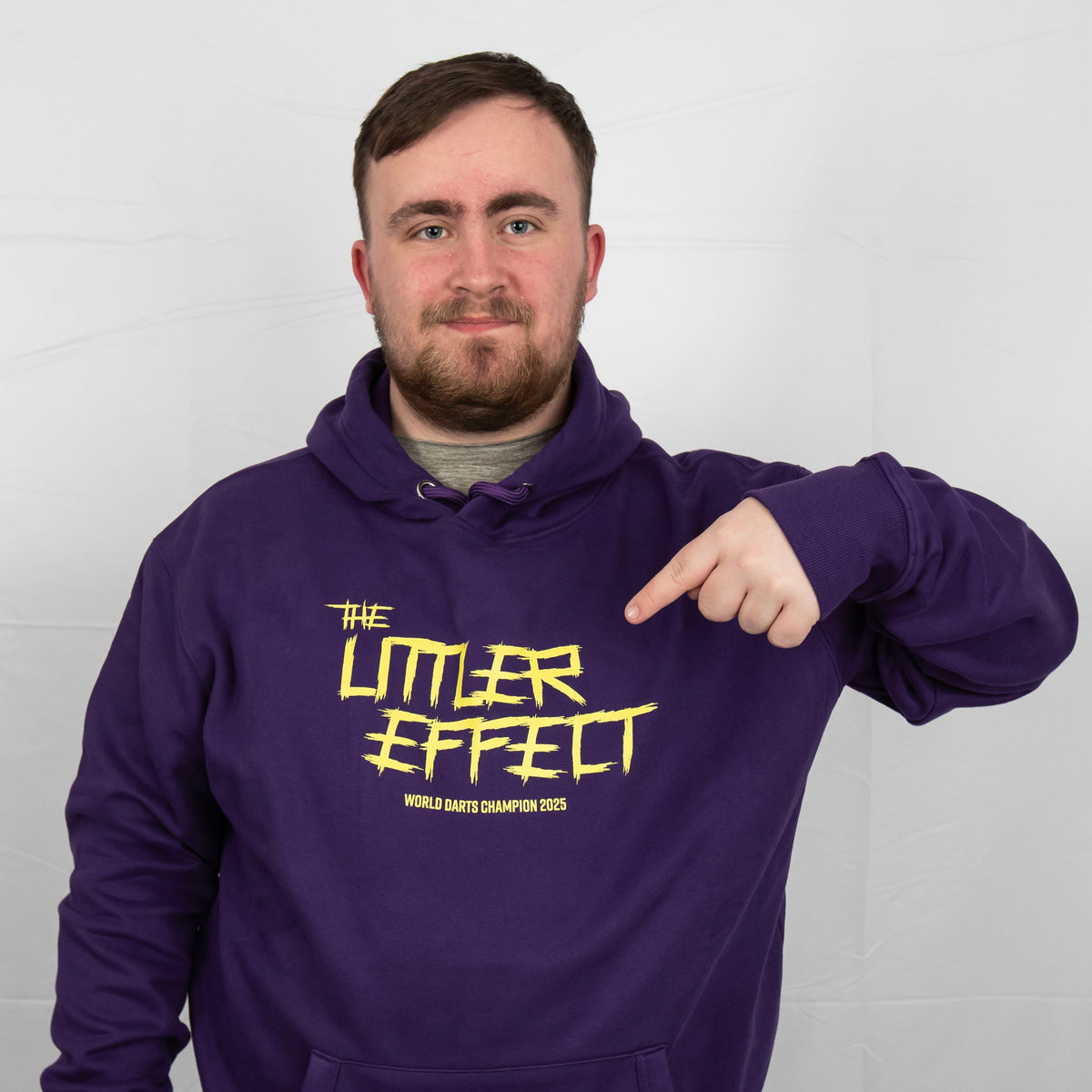 Luke Littler World Champion 2025 Hoodie - Purple