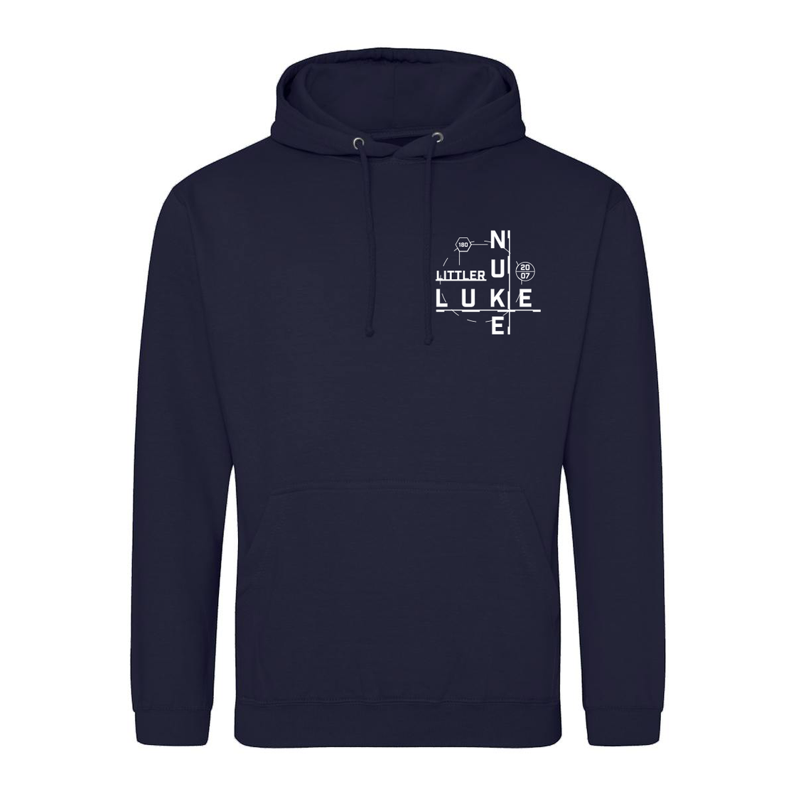 Luke Littler Blueprint Hoodie - Navy