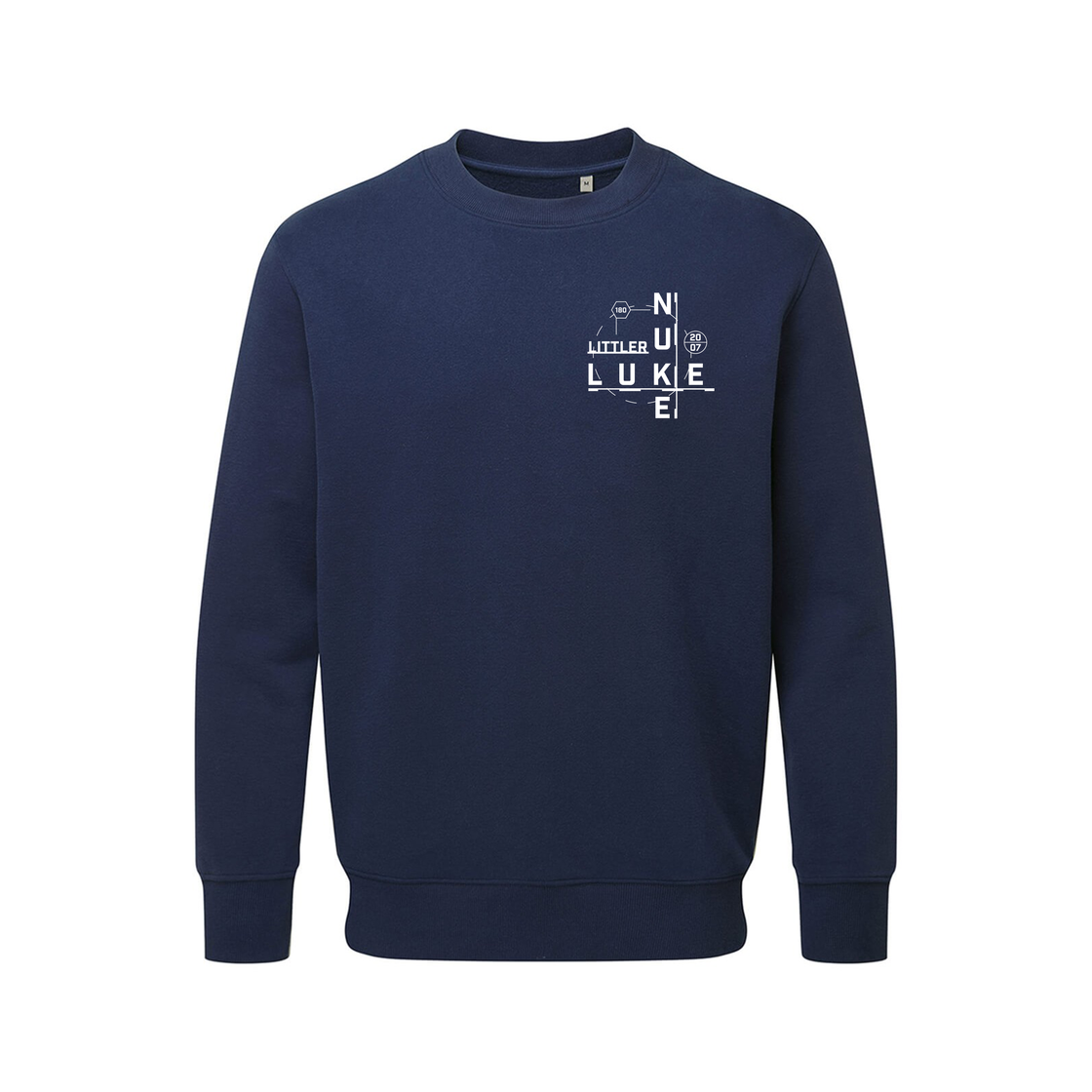 Luke Littler Blueprint Sweater - Navy