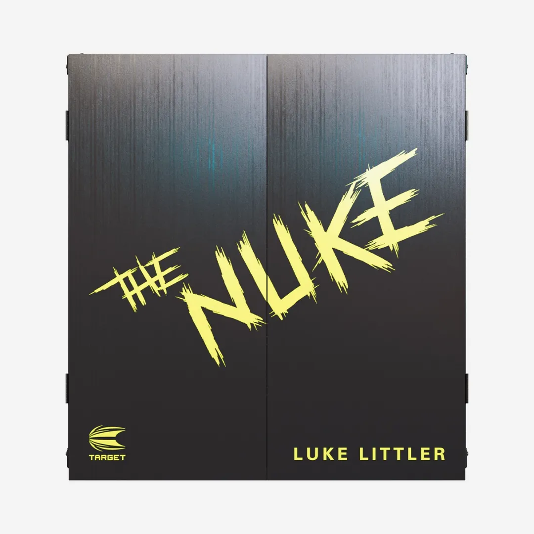 Luke Littler Cabinet and Dartboard Set