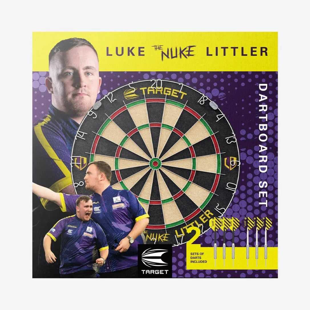 Luke Littler Dartboard Set